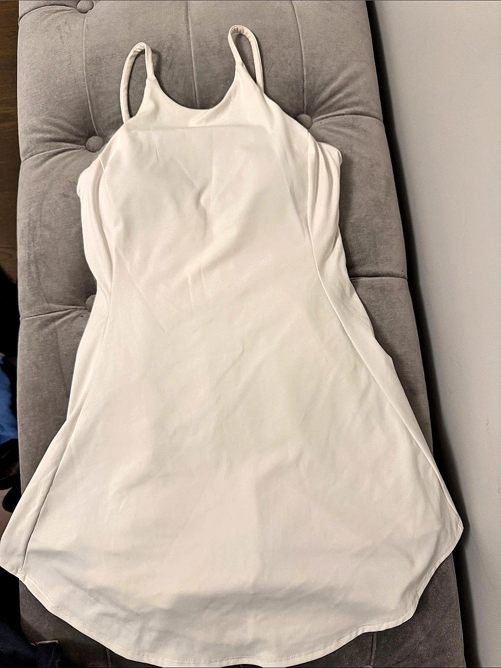 Old Navy PowerSoft 2-in-1 Performance Mini Skort Dress White XS